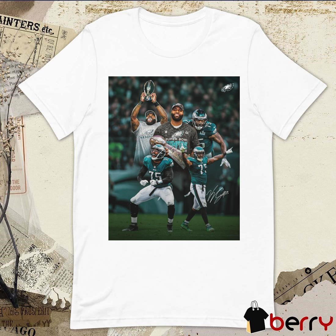 Vinny Curry will officially retire as a Philadelphia Eagle great career Signature Poster t-shirt