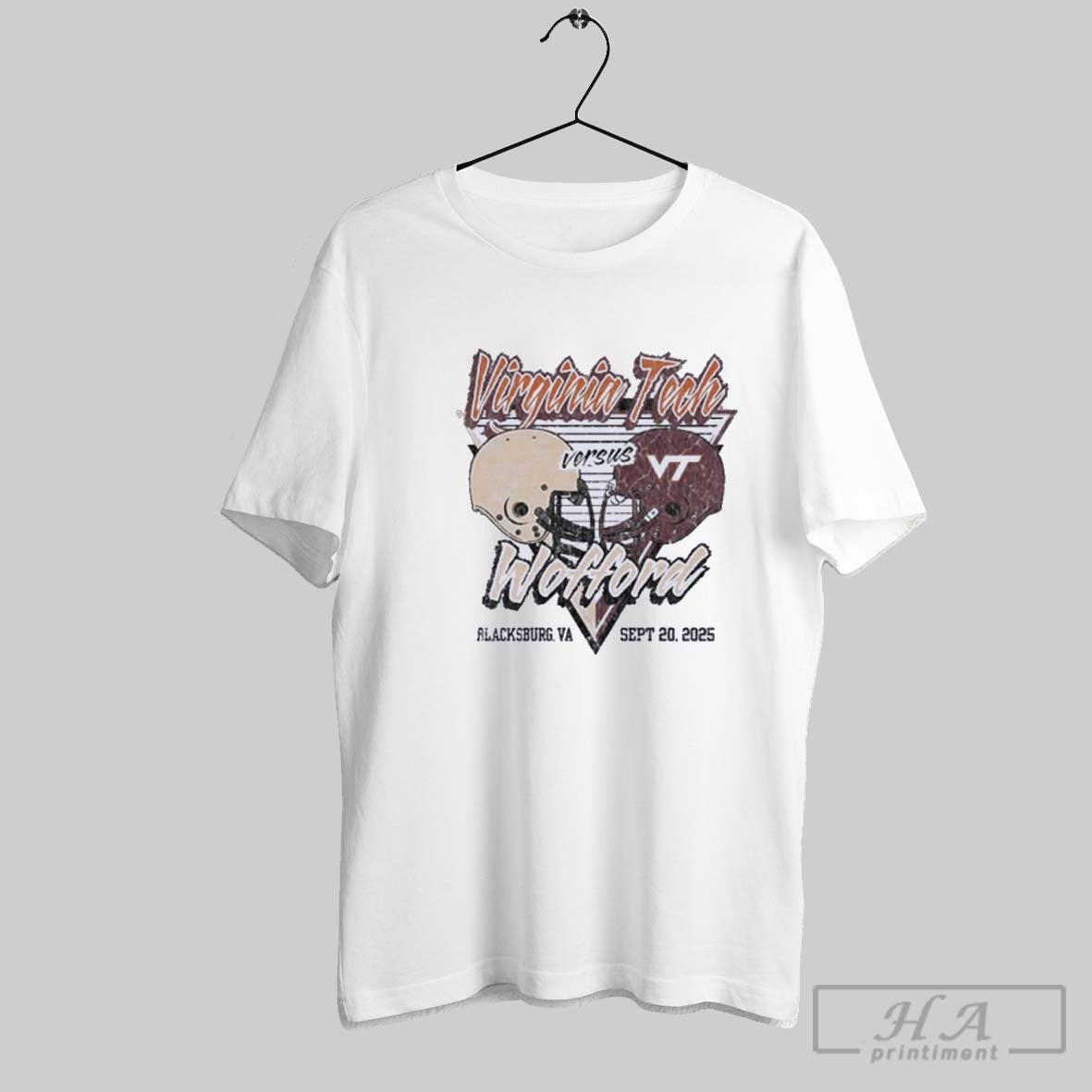 Official Virginia Tech Hokies Vs Wofford Terriers 2025 Gameday Football