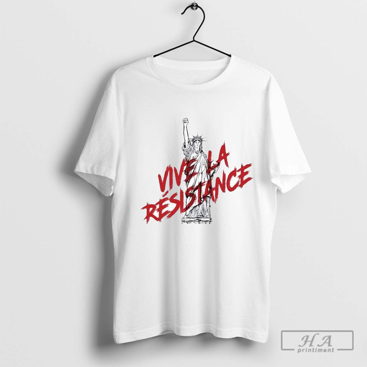 Official Vive La Resistance Statue Of Liberty