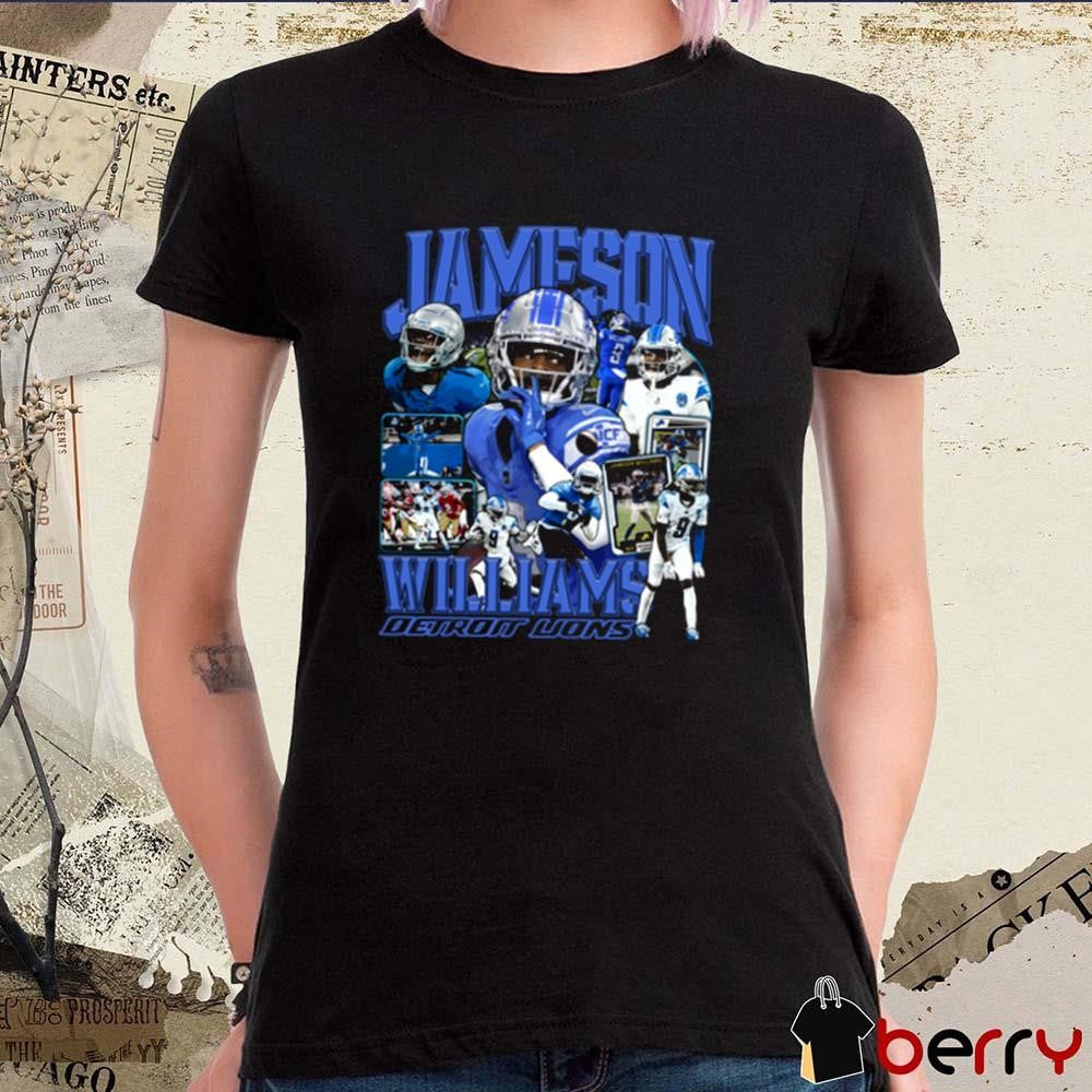 WAYMO Jameson Williams Detroit Lions Graphic t-shirt