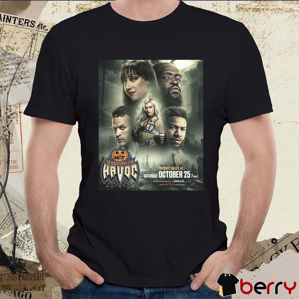 WWENXT Halloween Havoc Prescott Valley, Az Saturday October 25 2025 t-shirt