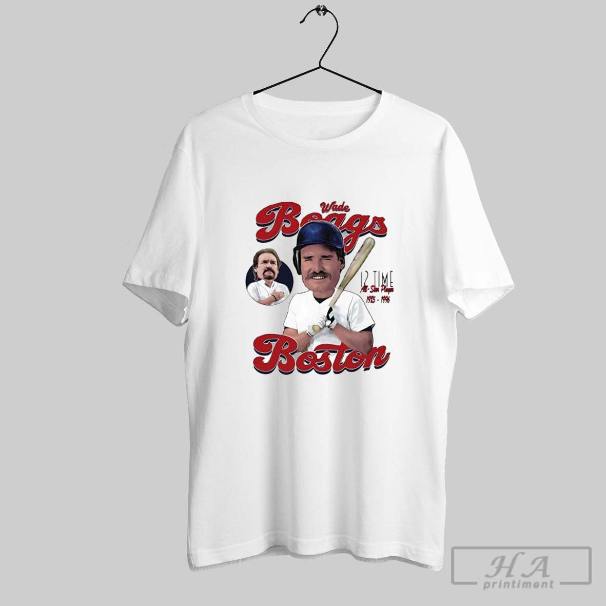 Official Wade Boggs Boston Comic 12 Time All Star Player