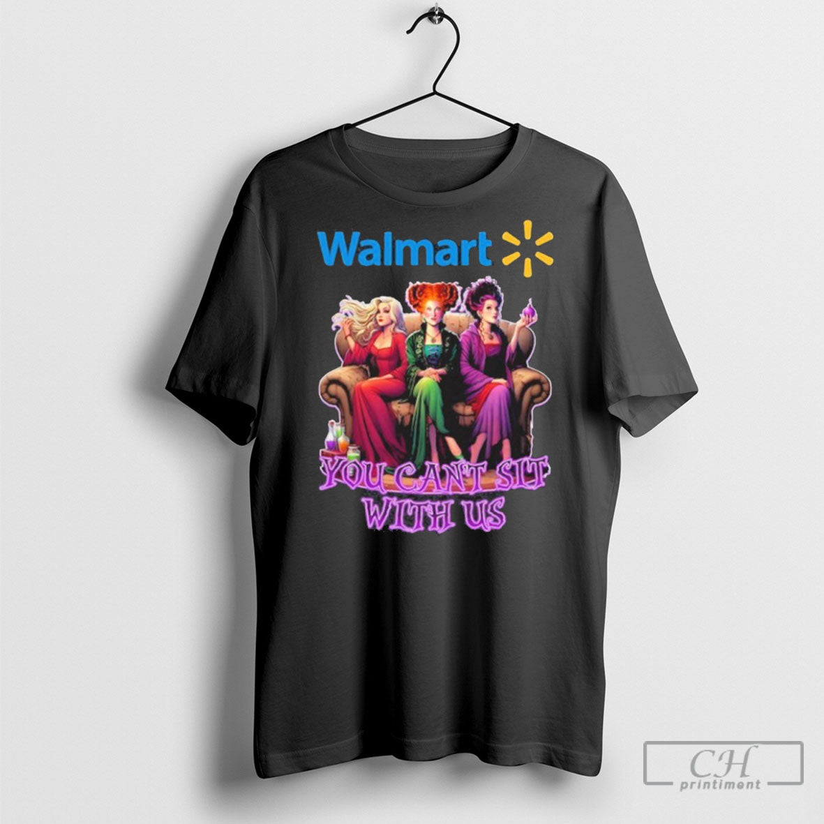 Official Walmart Hocus Pocus You Cant Sit With Us Halloween Shirt Sweater