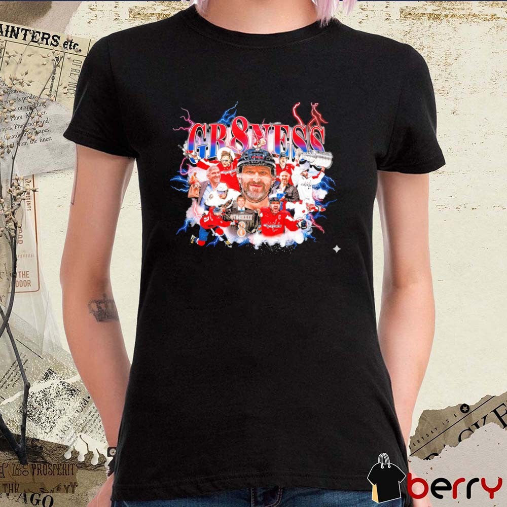 Washington Capitals hockey GR8NESS Alex Ovechkin 2026 t-shirt