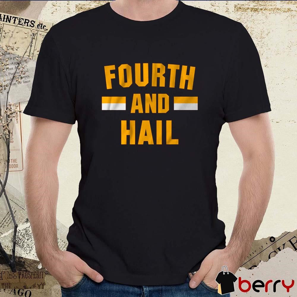 Washington Commanders NFL Football Fourth and Hail t-shirt