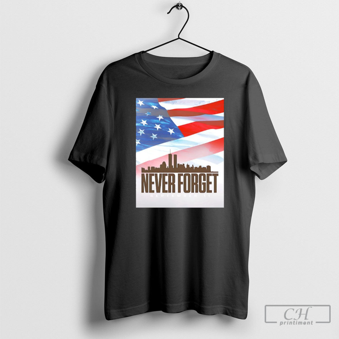 Official We Will Never Forget 9 11 2001 Skyline Shirt