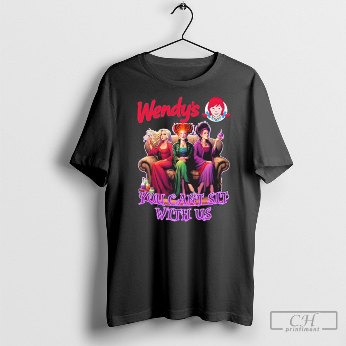 Official Wendys Hocus Pocus You Cant Sit With Us Halloween Shirt Sweater