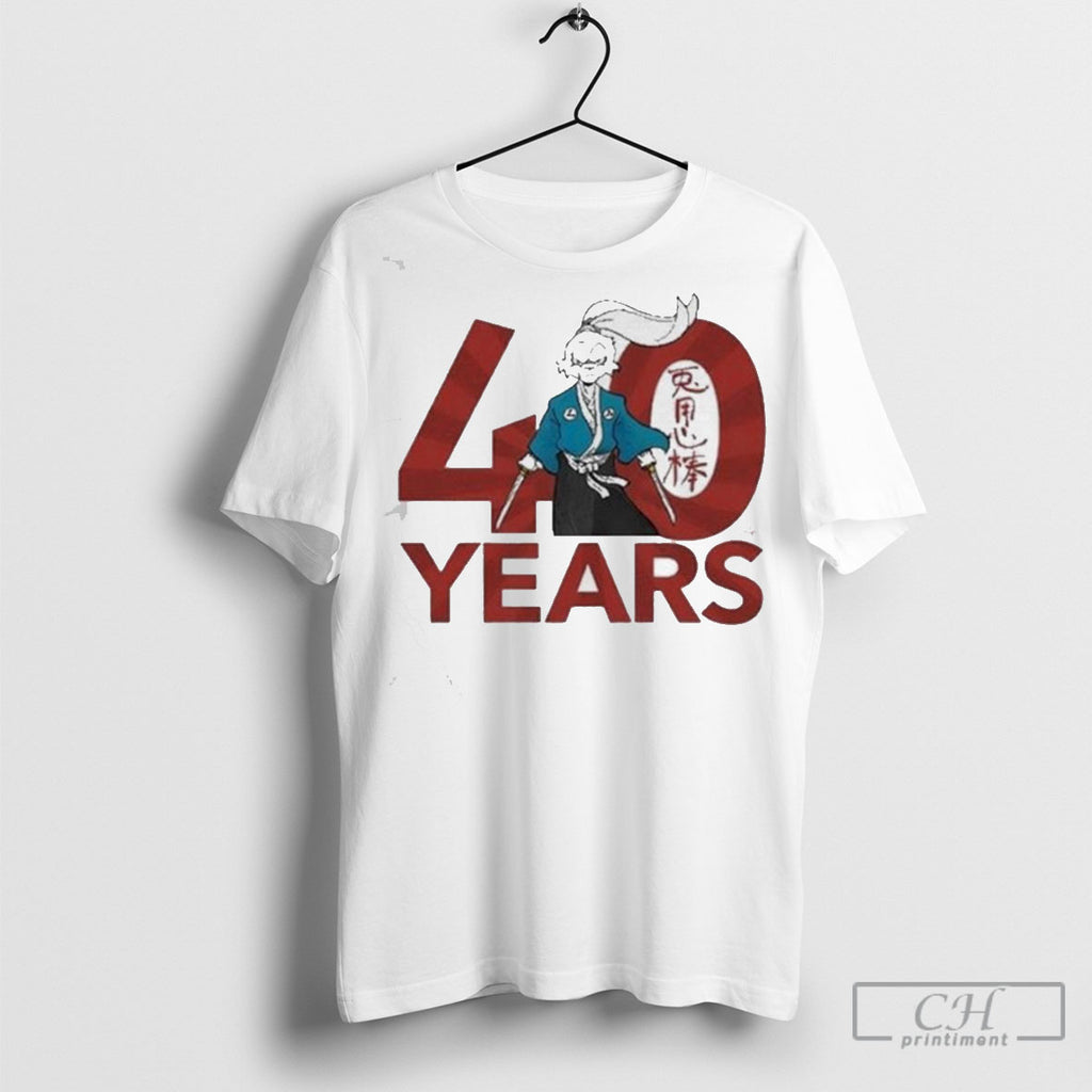 Official Whenusagi Yojimbo 40 Years T Shirt