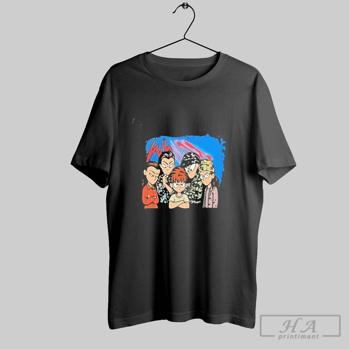 Official Whirr 2025 Tour Cartoon