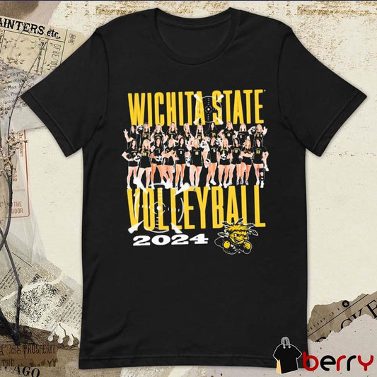 Wichita State Women’s Volleyball Team 2024 Graphic t-shirt