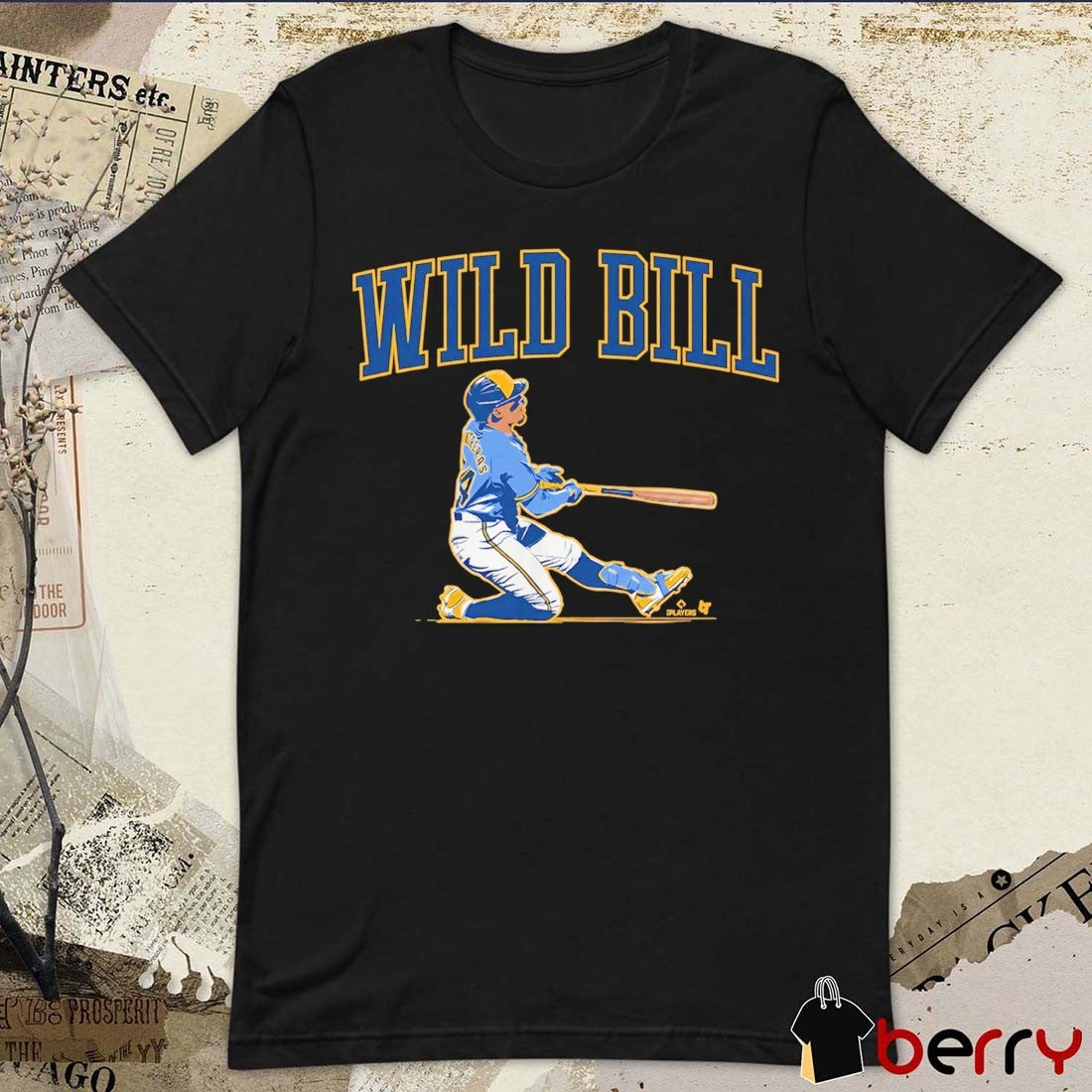 William Contreras Watch It Go Wild Bill Milwaukee Brewers MLB t-shirt