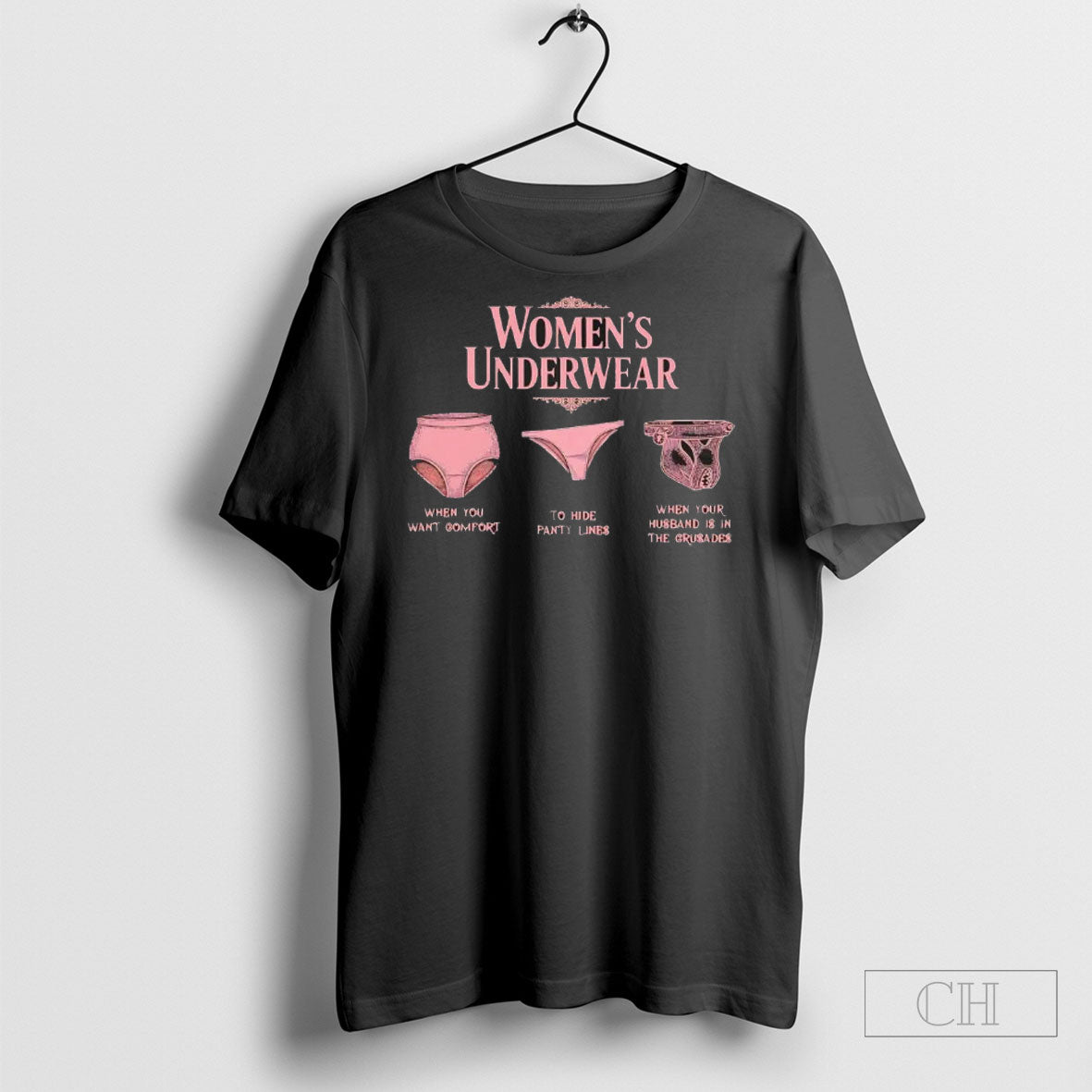 Official Womens Underwear Chastity Belt When Your Husband Is In The Crusades Sweater