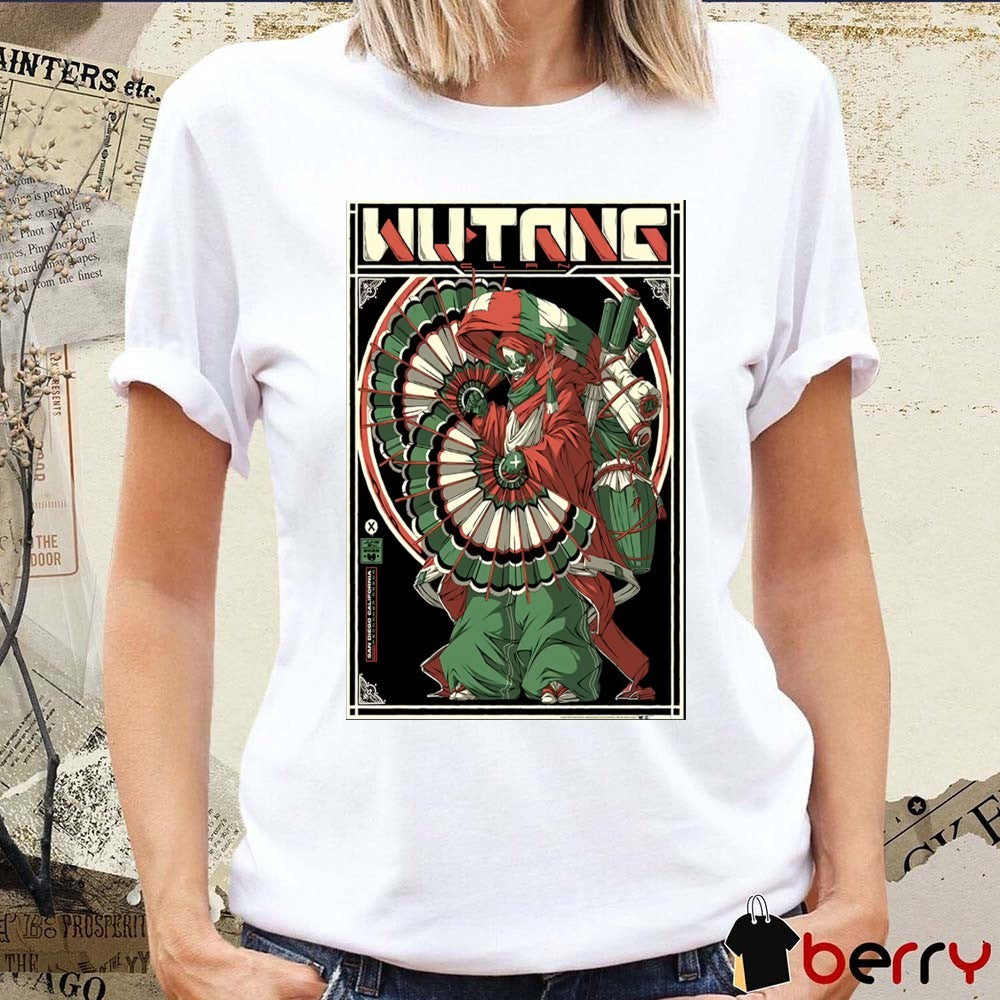 Wu Tang Clan San Diego California June 21 2025 Pechanga Arena Poster t-shirt