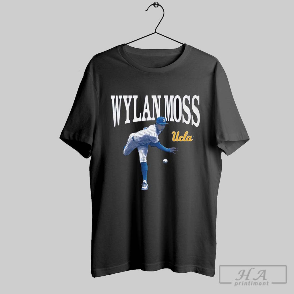 Official Wylan Moss Illustrated Ucla Bruins Baseball Ncaa Big Ten Conference 2025