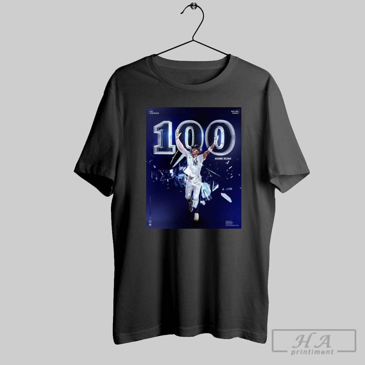 Official Yankees Jazz Chisholm Jr 100 Hr