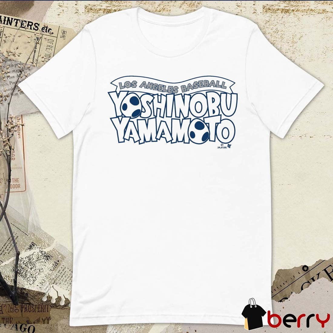 Yoshinobu Yamamoto World Los Angeles Dodgers MLB Baseball t-shirt