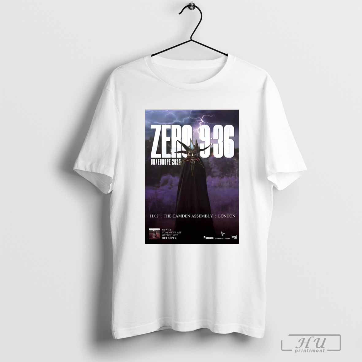 Zero 9 36 None Of Us Are Getting Out 2025 Tour London The Camden Assembly Poster