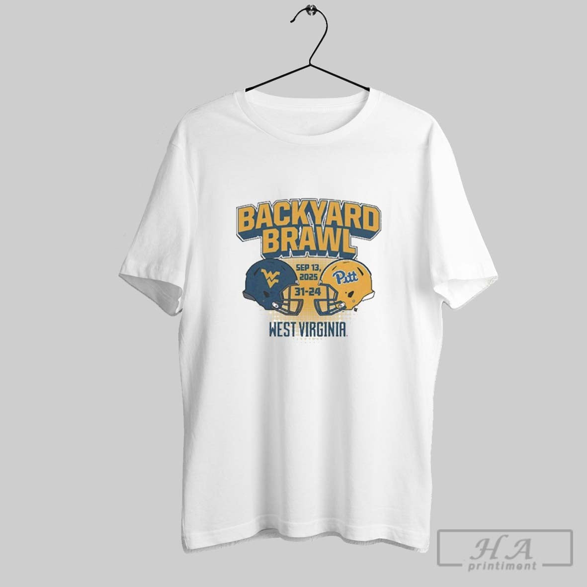Official Backyard Brawl Champs West Virginia Mountaineers Vs Pitt Panthers Football S Men