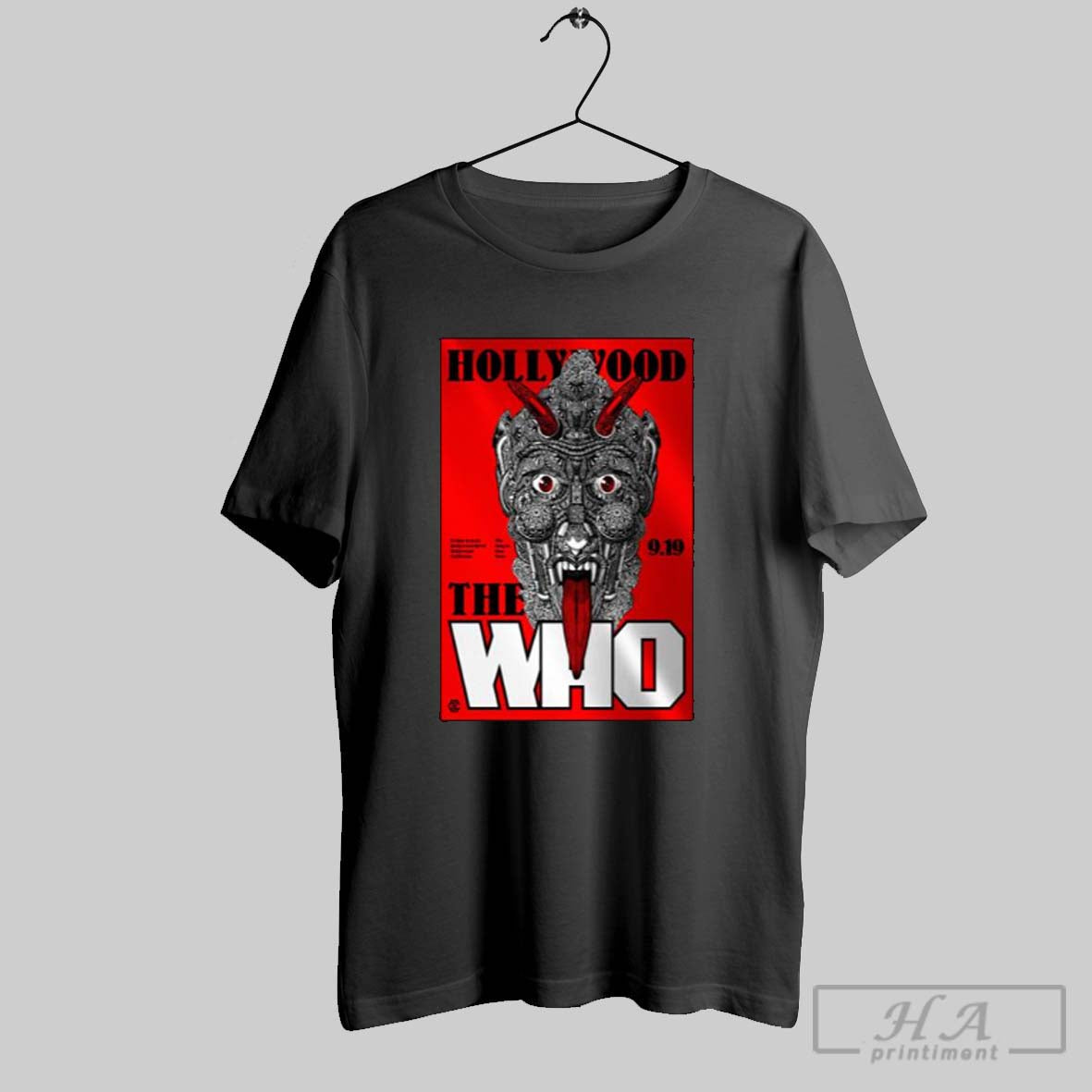 Official The Who Live Hollywood Bowl California Men
