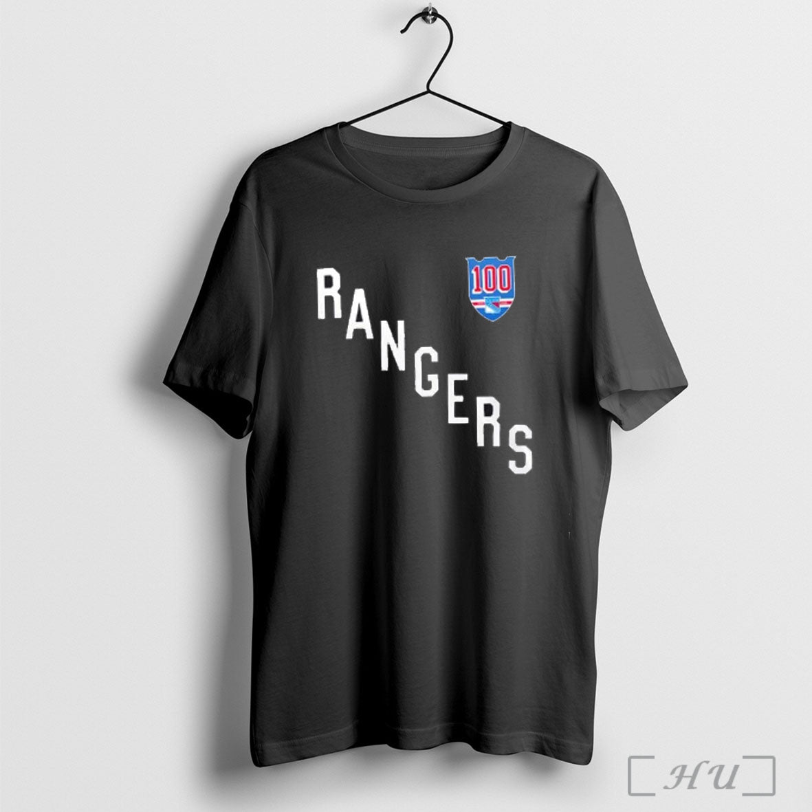 Officials 100 Years 1926 2026 New York Rangers No Bs T Shirt