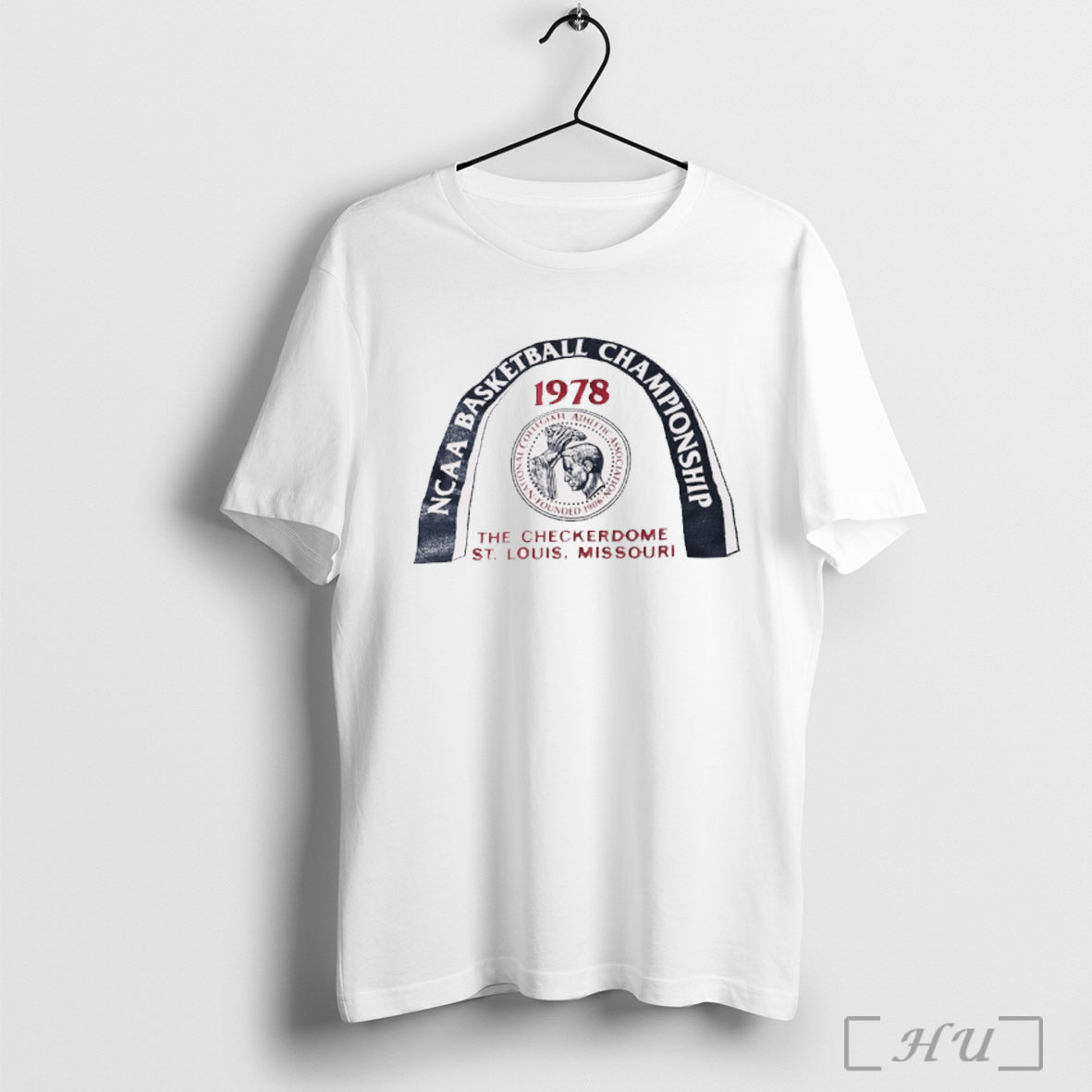 Officials 1978 Ncaa Basketball Championship The Checkerdome In St Louis Missouri New T Shirt