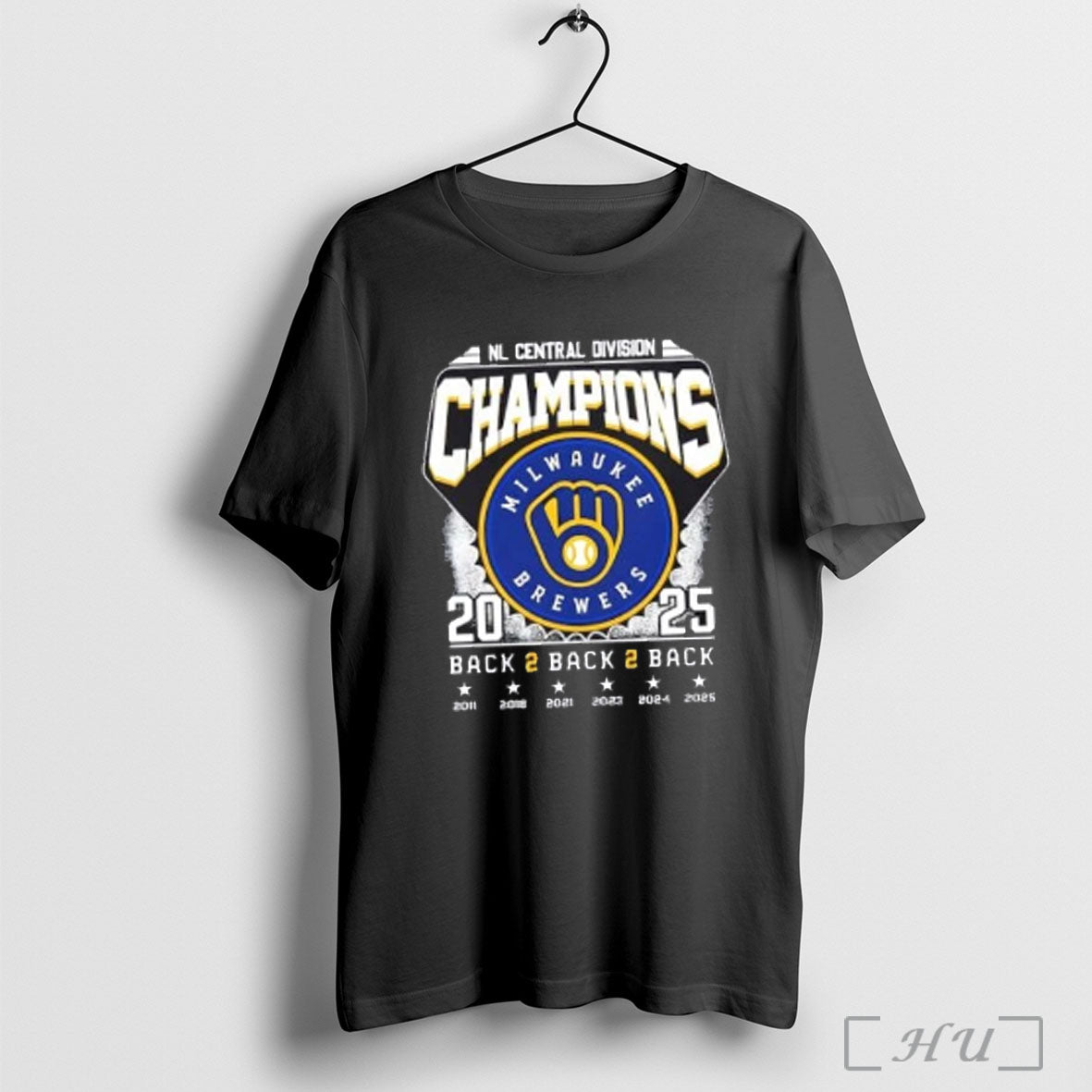 Officials 2025 Back To Back To Back Nl Central Division Champions Milwaukee Brewers