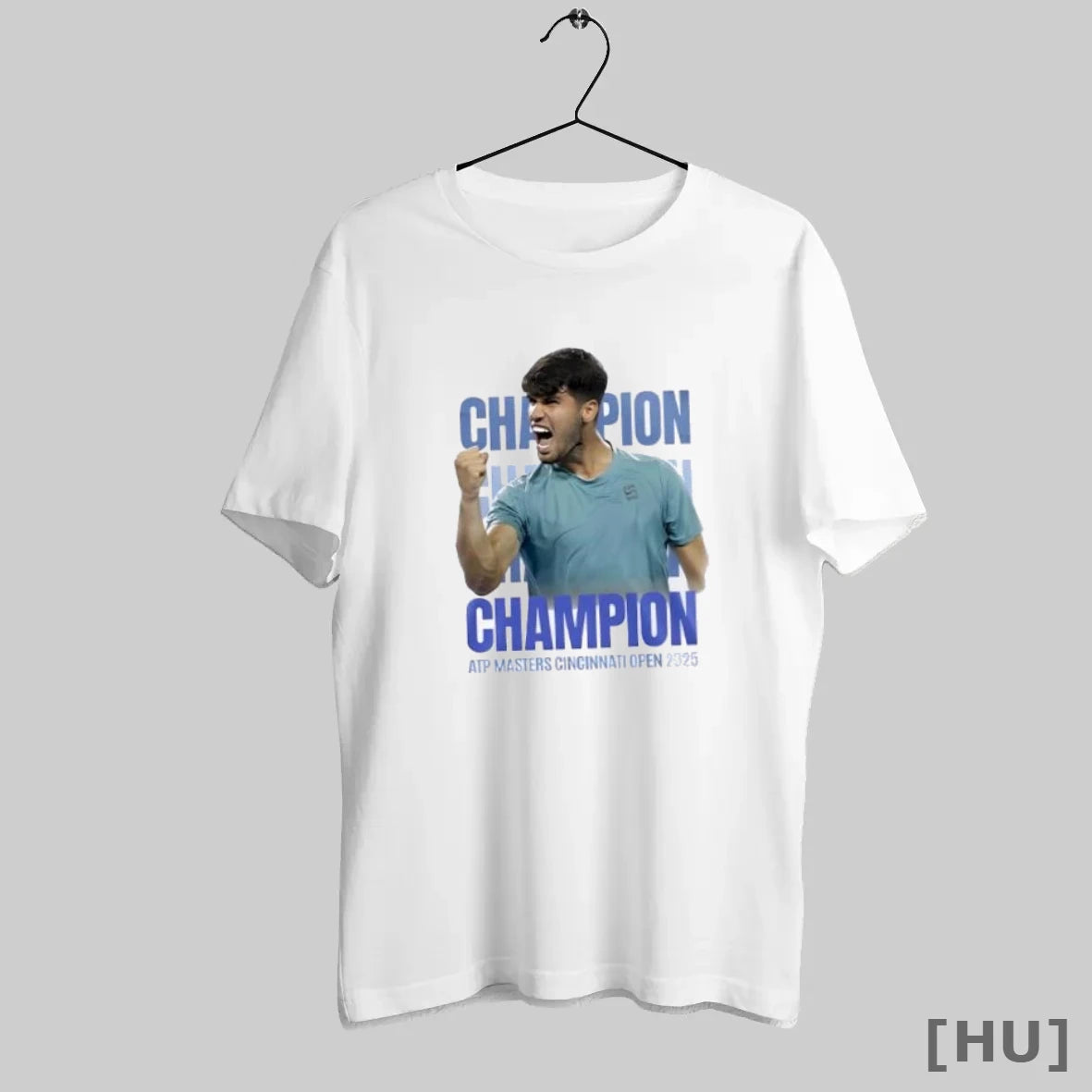 Officials 2025 Carlos Alcaraz Champion Atp Masters Cincinnati Open 2 Sided T Shirt