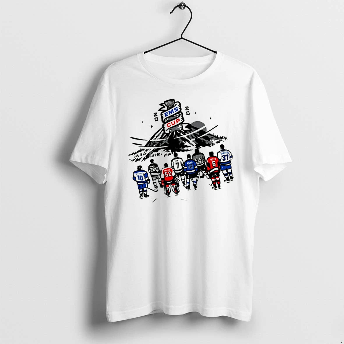 Officials 2025 Ems Cup Hockey Tournament Team Jerseys Premium T Shirt