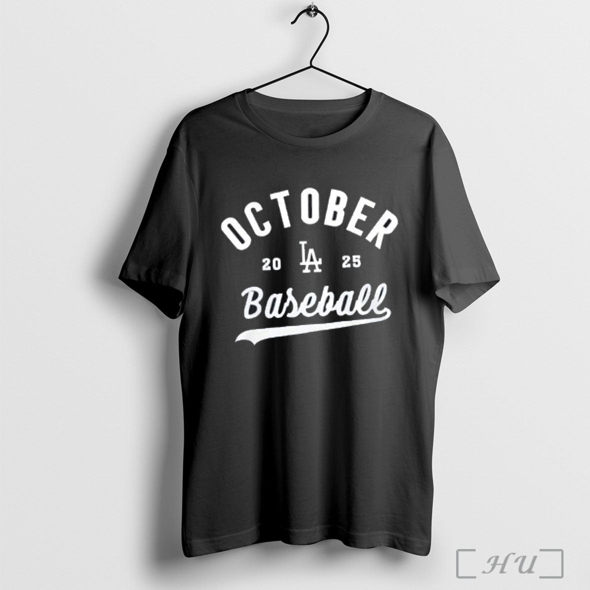 Officials 2025 Mlb Postseason Authentic Collection Los Angeles Dodgers Players T Shirt