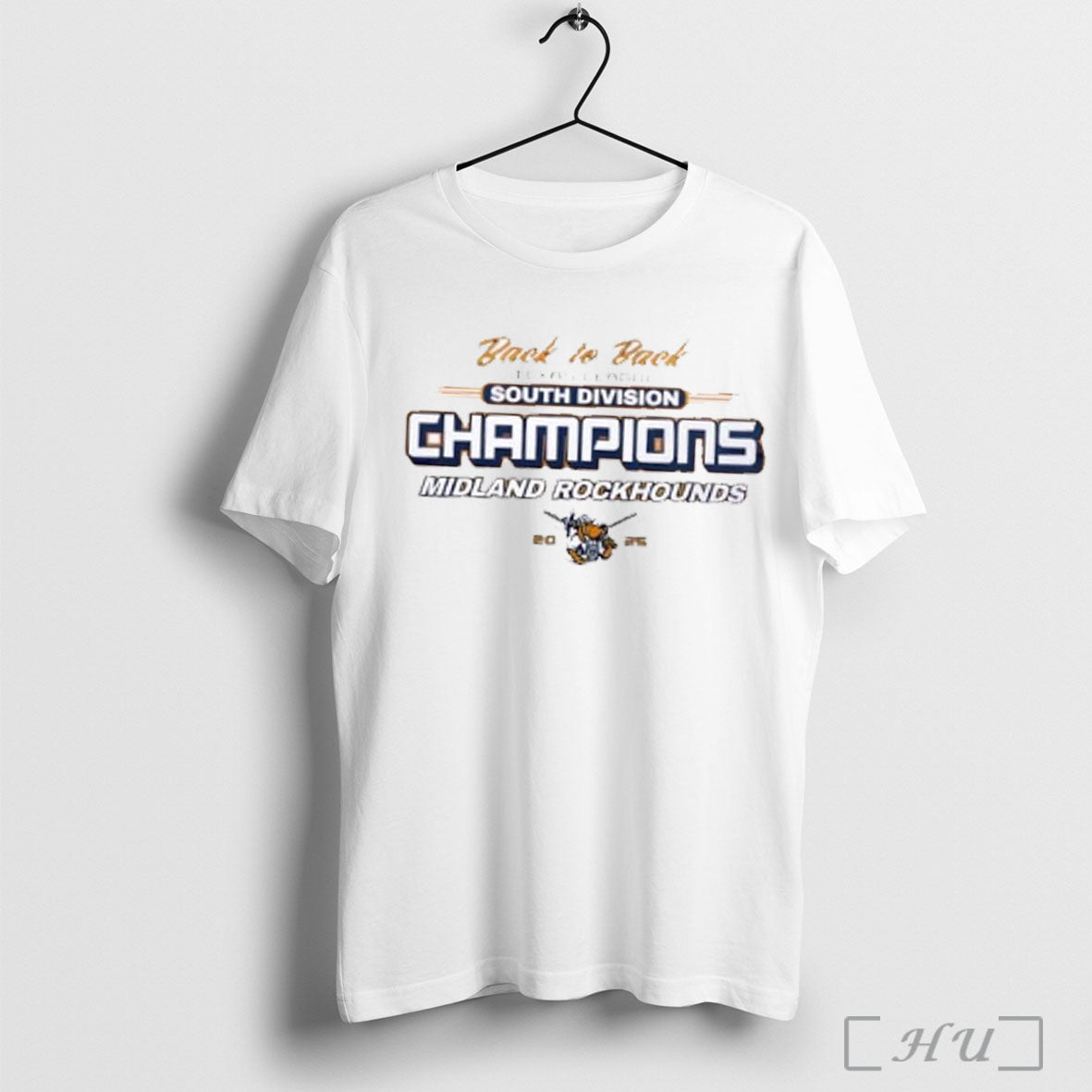 Officials 2025 Midland Rockhounds Texas League South Division Champions T Shirt