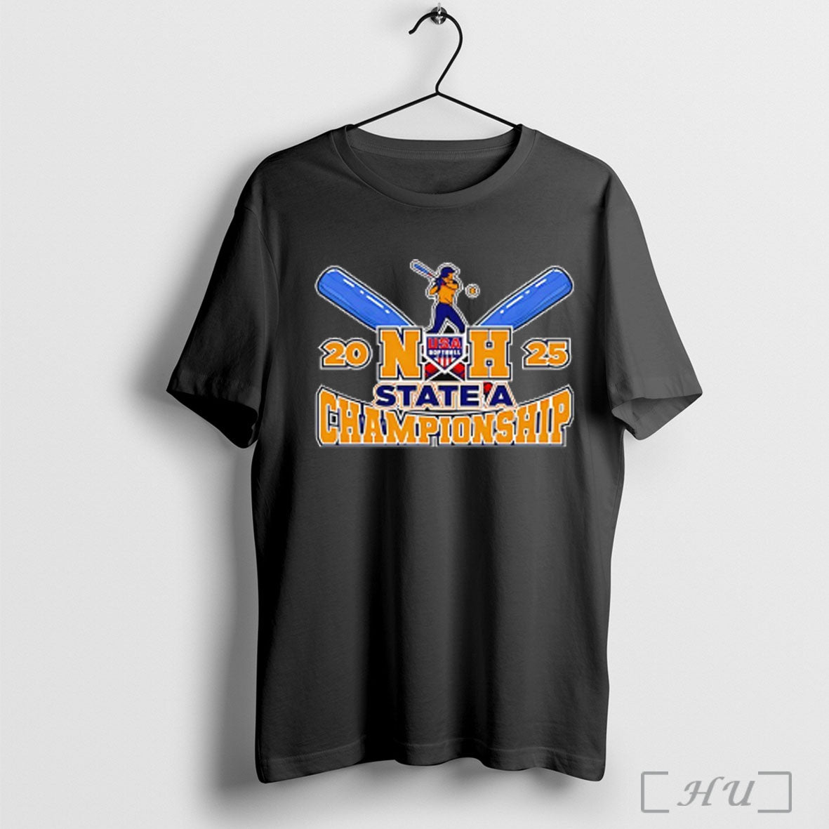 Officials 2025 New Hampshire State A Championship Softball Tournament Logo T Shirt Sweatshirt Png