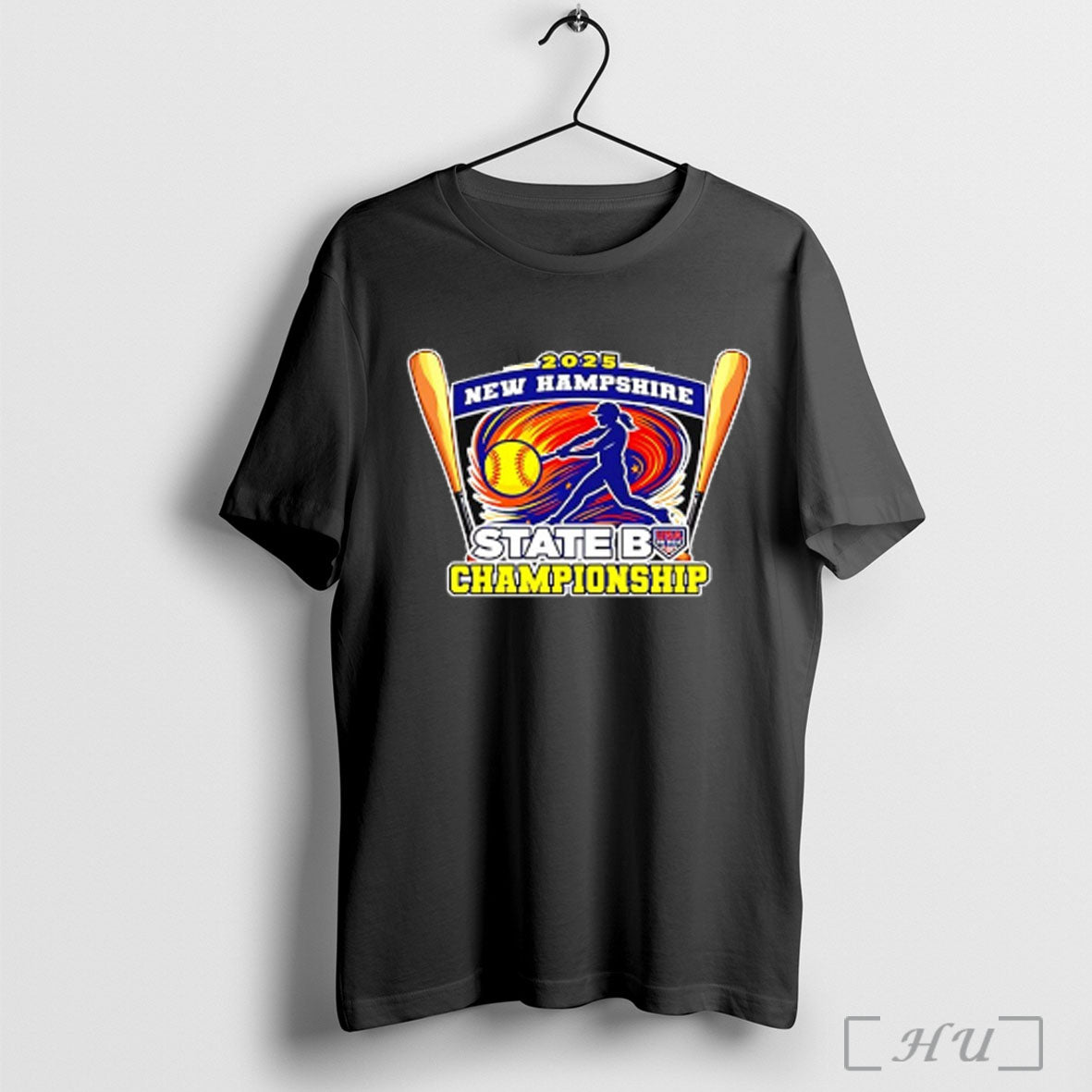 Officials 2025 New Hampshire State B Championship Softball Tournament Logo T Shirt Sweatshirt Png