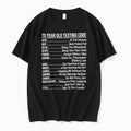 Officials 70 Year Old Texting Code Funny Premium T Shirt