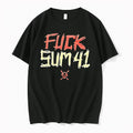Officials Adult Apparel Fuck Sum 41 Skull Logo Black Premium T Shirt