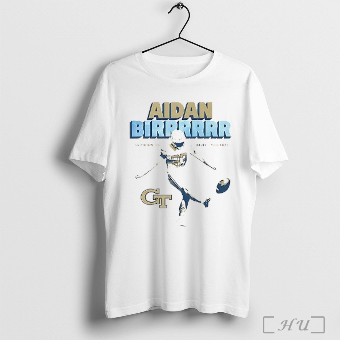 Officials Aidan Birr Georgia Tech Yellow Jackets Celebrate The Moment T Shirt