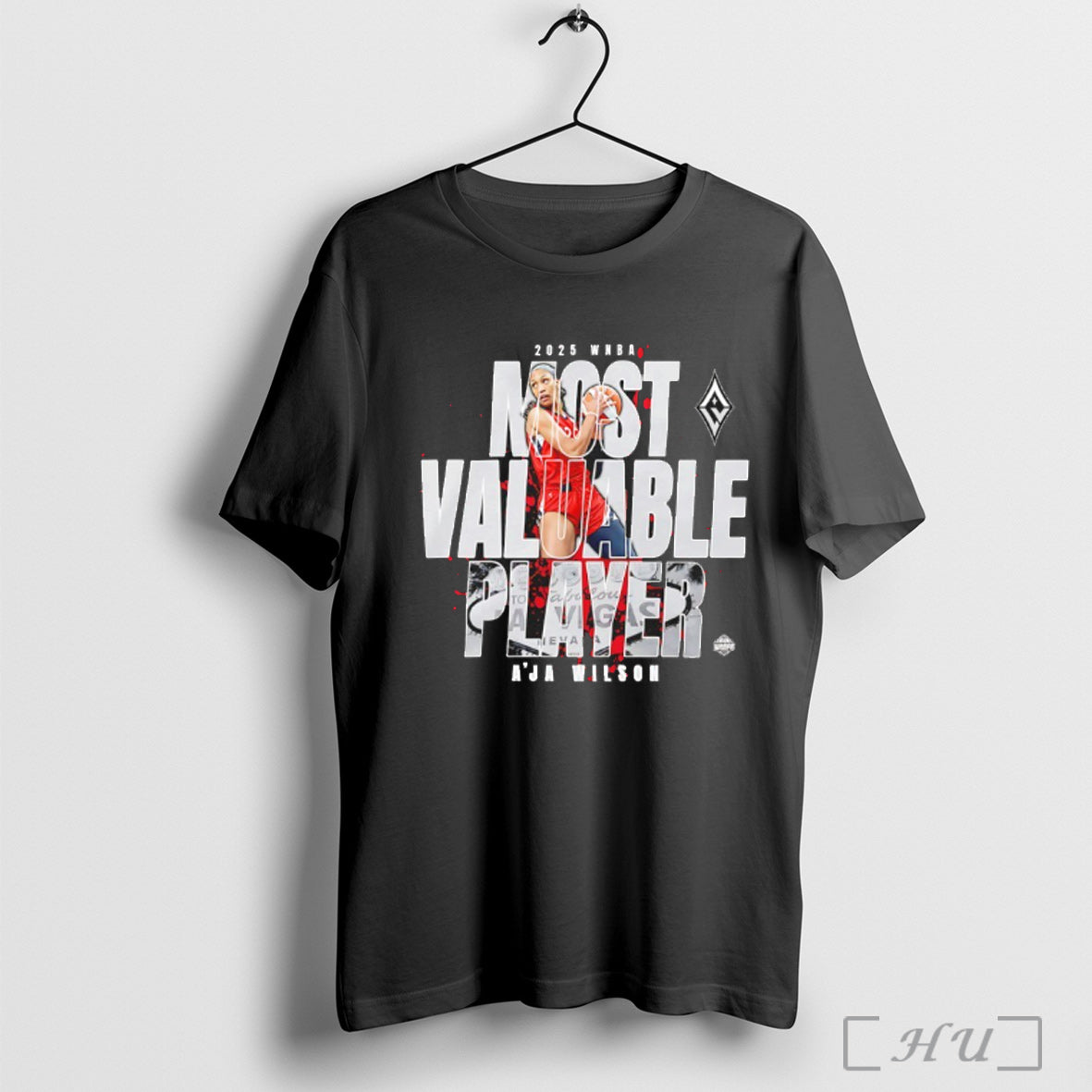 Officials Aja Wilson Las Vegas Aces 2025 Wnba Mvp Player T Shirt