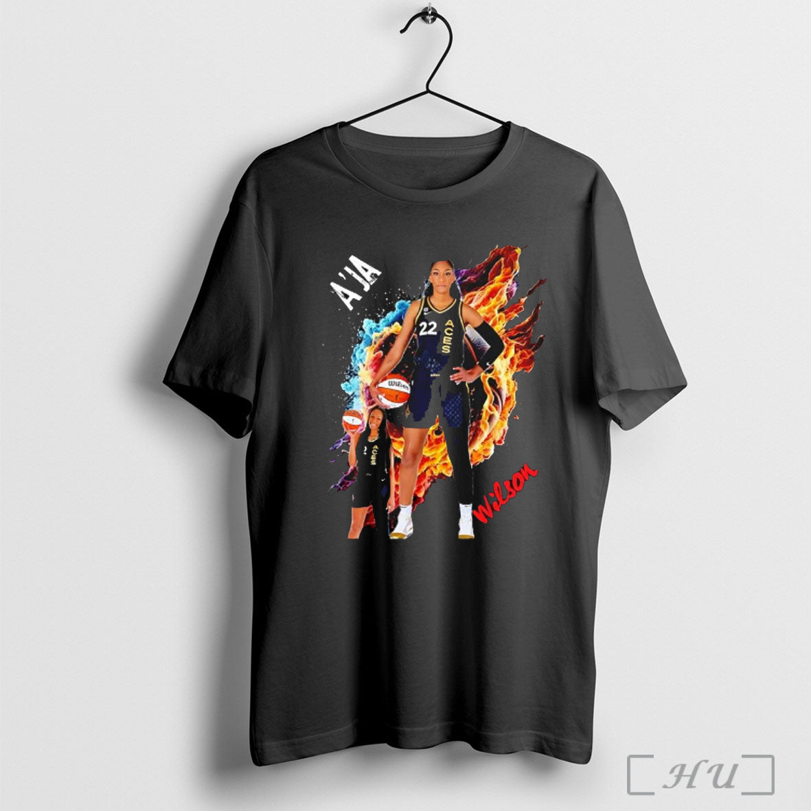 Officials Aja Wilson Las Vegas Aces Wnba Graphic T Shirt