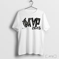 Officials Aja Wilson Las Vegas Aces Won The 2025 Wnba Mvp Signature T Shirt