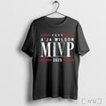 Officials Aja Wilson Mivp Campaign 2025 T Shirt