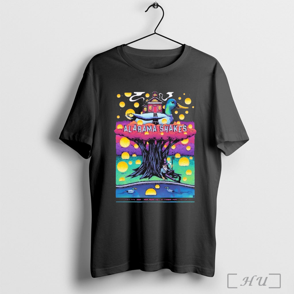 Officials Alabama Shakes Mgm Music Hall Boston Ma Sep 14 2025 T Shirt
