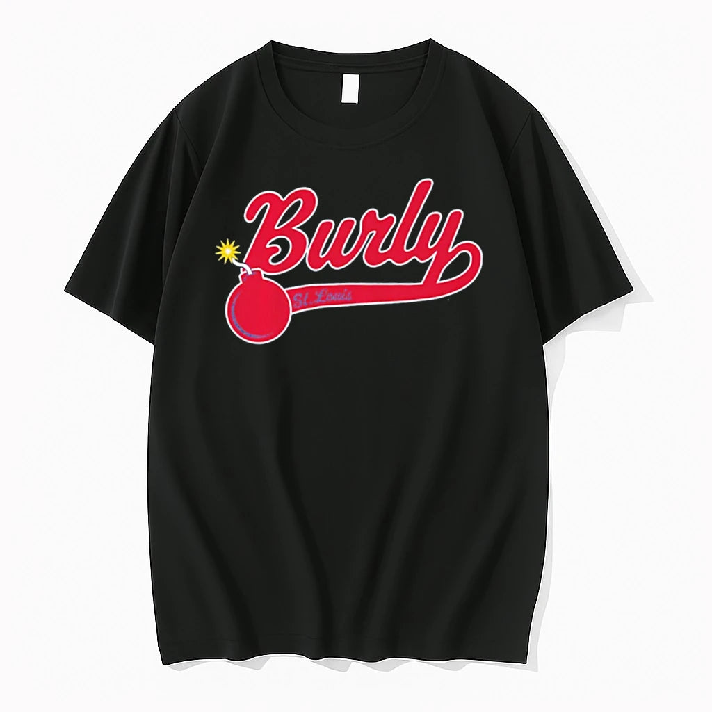Officials Alec Burleson St Louis Cardinals Burly Bomb Tee Premium T Shirt