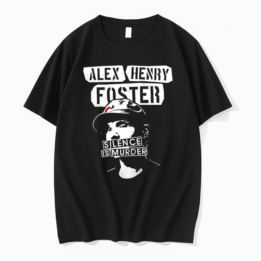 Officials Alex Henry Foster Silence Is Murder Apparel Premium T Shirt