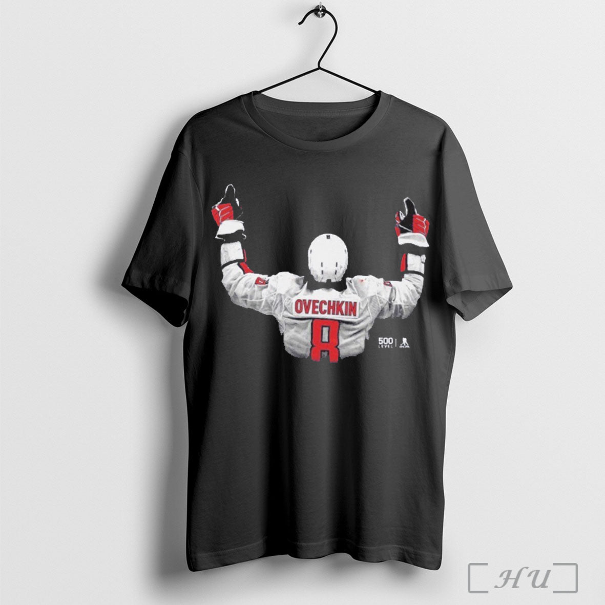 Officials Alex Ovechkin Washington Capitals Jersey Silhouette T Shirt