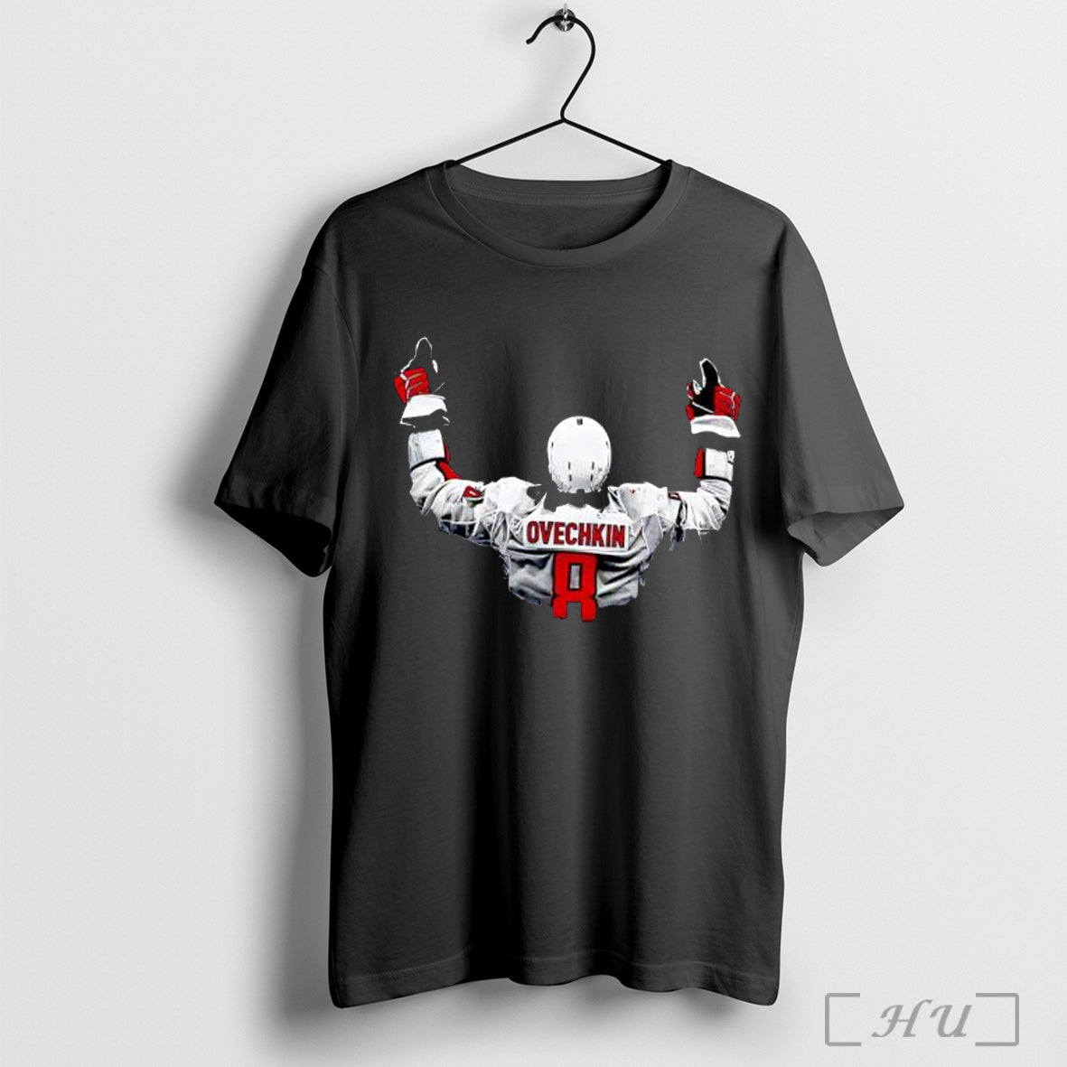 Officials Alex Ovechkin Washington Jersey Silhouette Nhl T Shirt