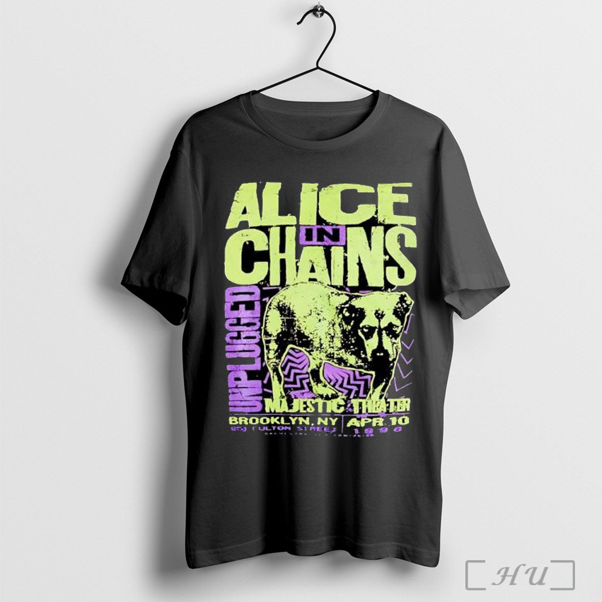 Officials Alice In Chains Unplugged Majestic Theater Brooklyn Concert T Shirt
