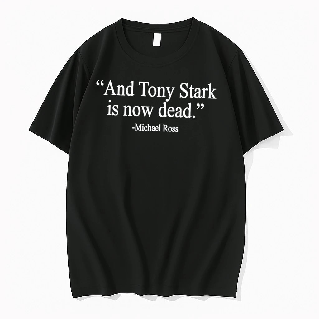 Officials And Tony Stark Is Now Dead Michael Ross Tee Premium T Shirt