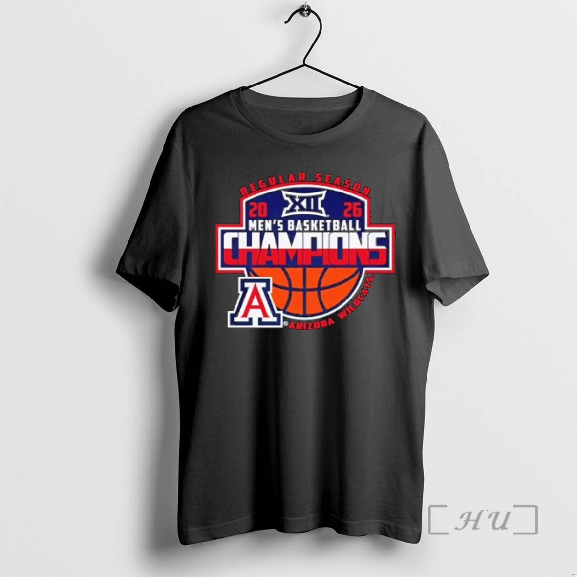 Officials Arizona Wildcats 2026 Big 12 Mens Basketball Regular Season Champions Premium T Shirts Sweater