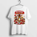 Officials Arsenal Fc 2026 Premier League Champions Caricature Tee T Shirt Sweater