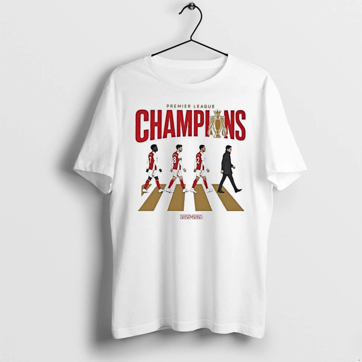 Officials Arsenal Premier League Champions 2025 26 T Shirt Sweater