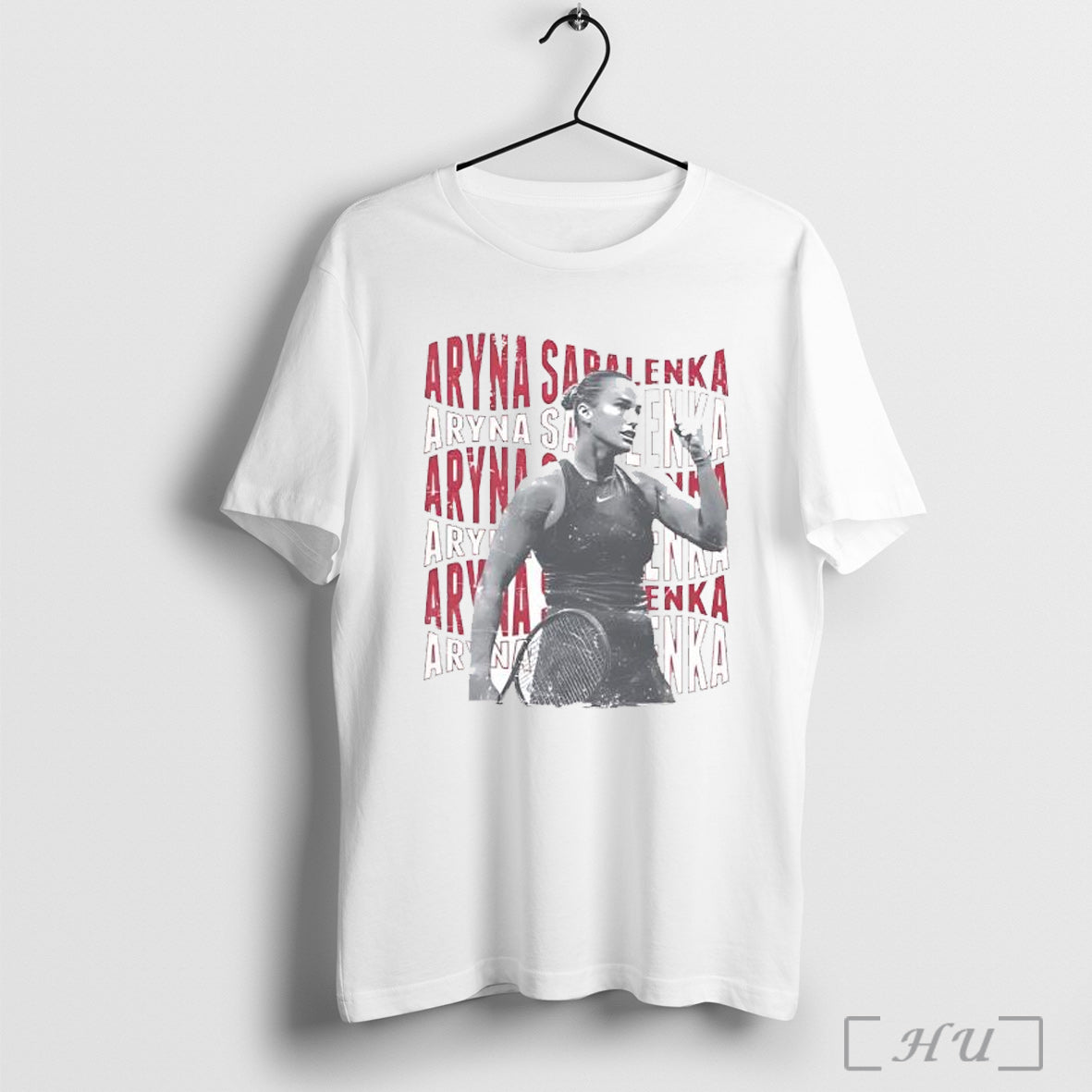 Officials Aryna Sabalenka Psychedelic Name Repeat T Shirt